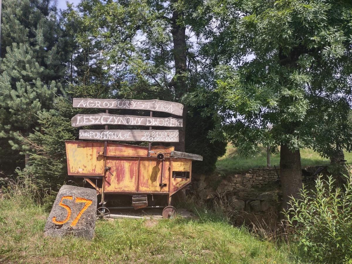 Agroturystyka Leszczynowy Dworek Ponikwa  Bagian luar foto